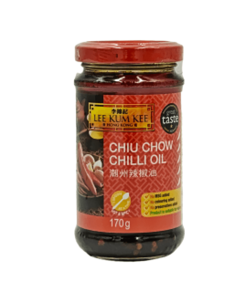 Olej Chilli Chiu Chow Lee Kum Kee 170g – Pikantny Smak Azji - obrazek 1