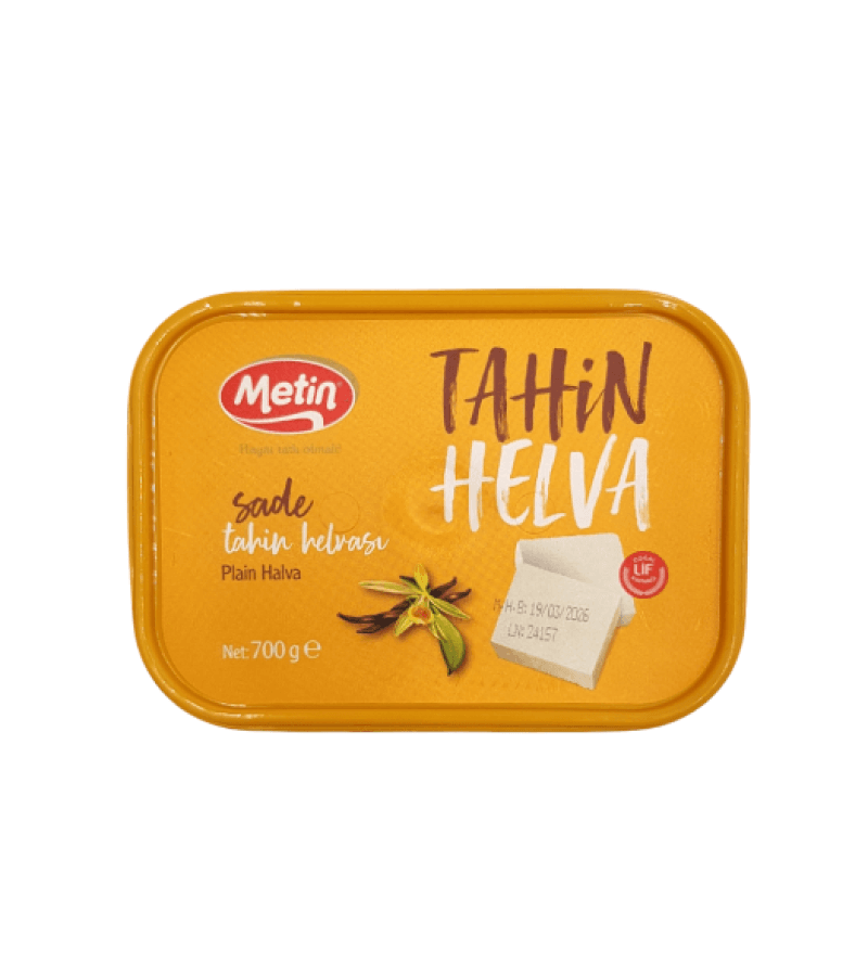 Chałwa waniliowa turecka METIN 700g – słodka przekąska - obrazek 1