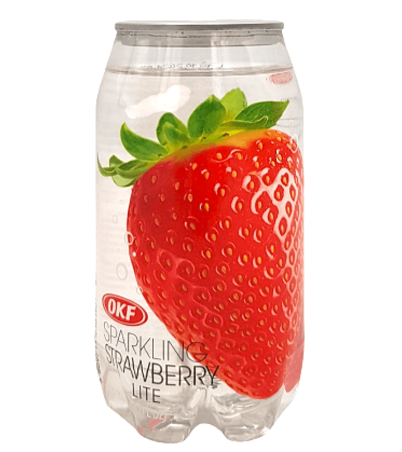 Napój truskawkowy OKF 350ml – orzeźwiający smak lata - obrazek 1