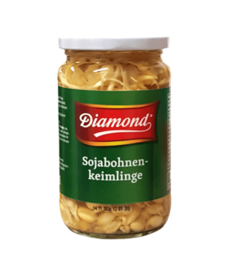 Kiełki Soi w Zalewie Diamond 330 g – Świeże i Smaczne - obrazek 1