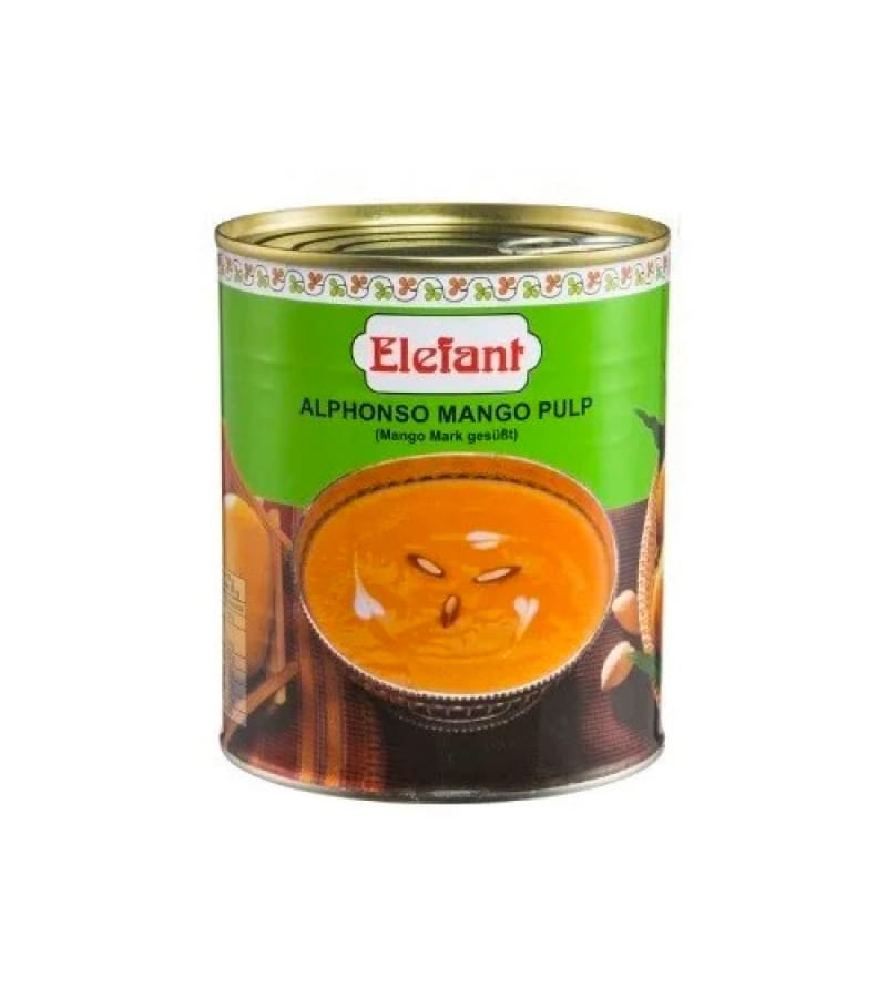 Pulpa z mango Alphonso 850g ELEFANT – naturalny smak tropików - obrazek 1
