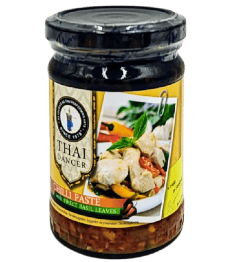 Pasta Chili z Tajską Słodką Bazylią TD 200g – Ostra i Aromatyczna - obrazek 1