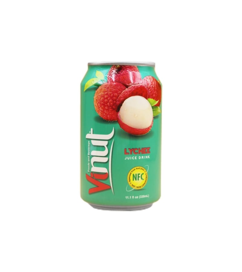 Napój Liczi VINUT 330ml – Orzeźwiający Smak Azji - obrazek 1