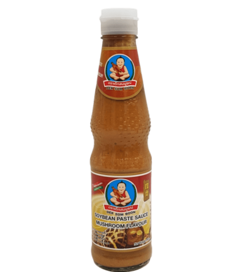 Pasta sojowa grzybowa DSB 350g – naturalny smak lasu - obrazek 1