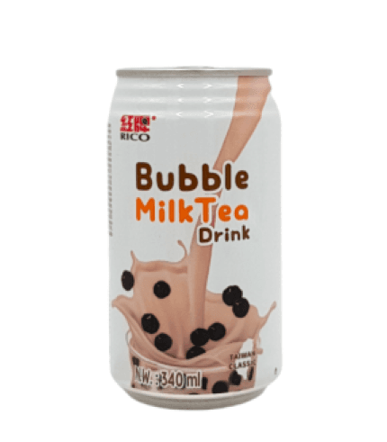 Napój Bubble Milk Tea Rico 340 ml – Kremowy Smak Mleczny