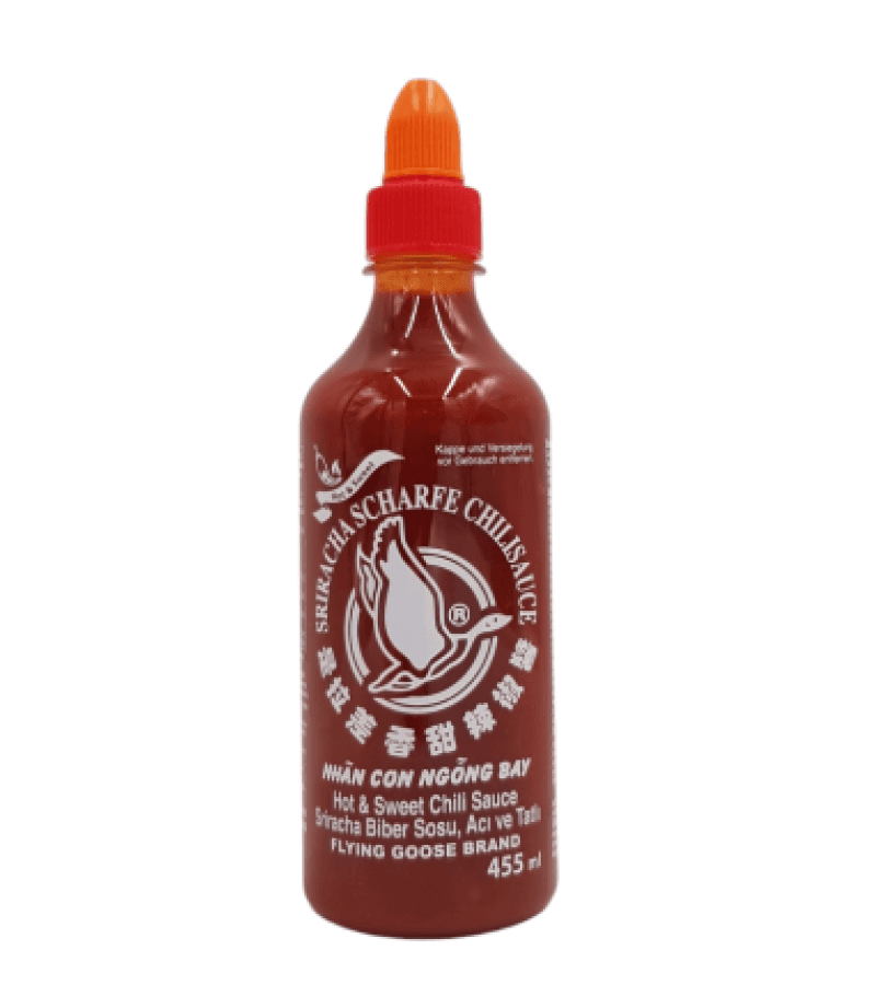 Sos Sriracha Słodko-Ostry Flying Goose 455 ml – Pikantny Smak - obrazek 1