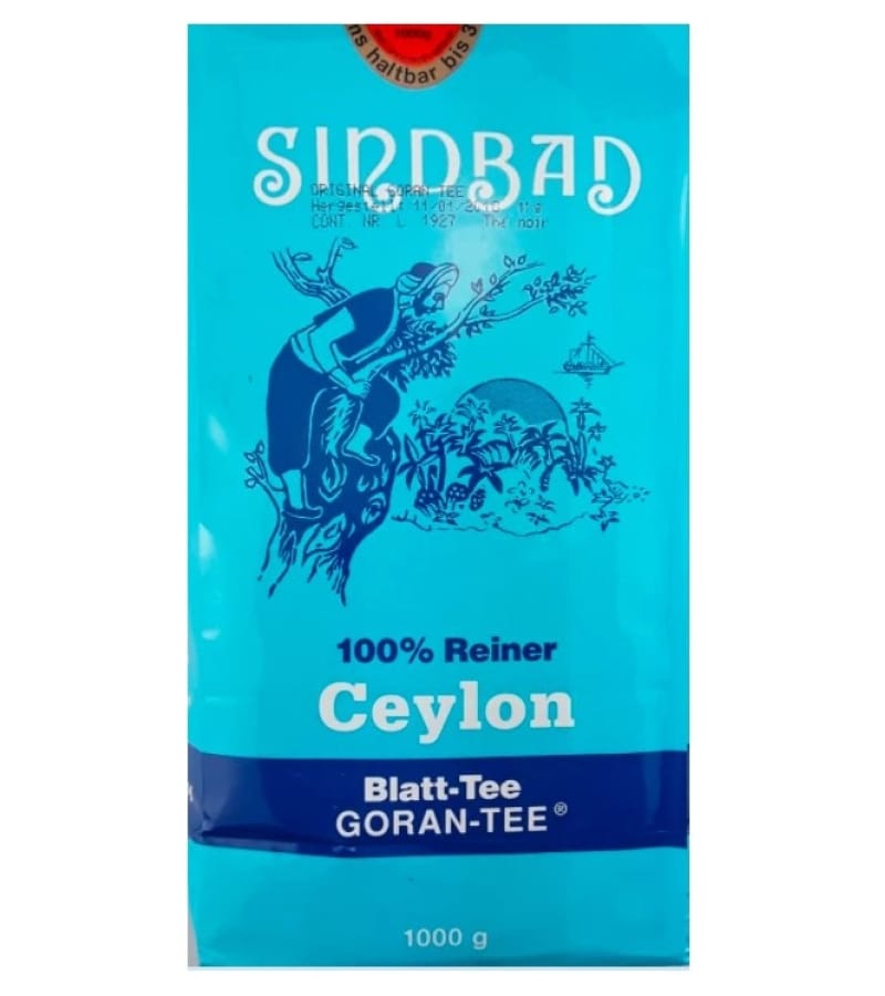Herbata czarna liściasta SINDBAD 1kg – aromatyczna i świeża - obrazek 1