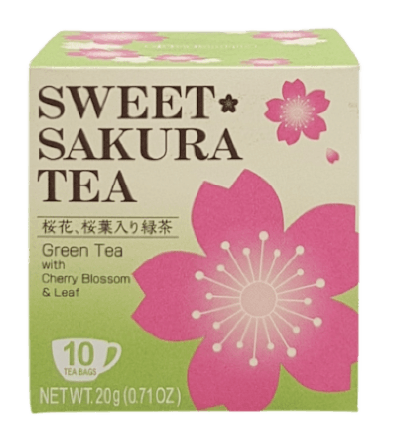 Herbata zielona z kwiatami wiśni Sweet Sakura 20g - obrazek 1