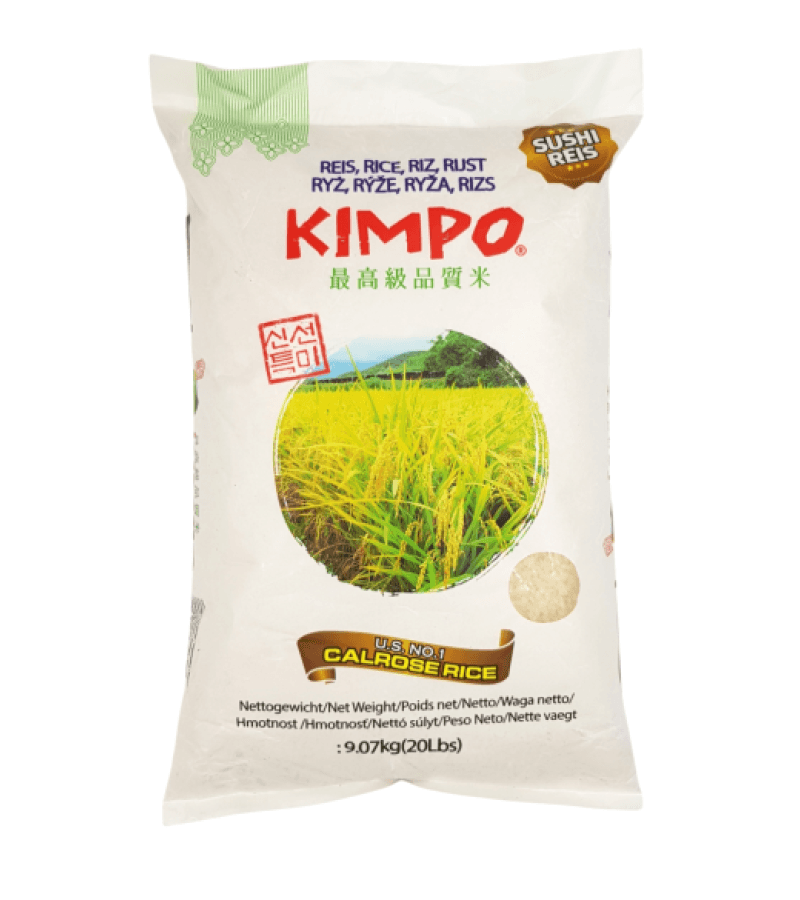 Ryż Do Sushi Calrose Kimpo 9,07 kg – Idealny Do Sushi - obrazek 1