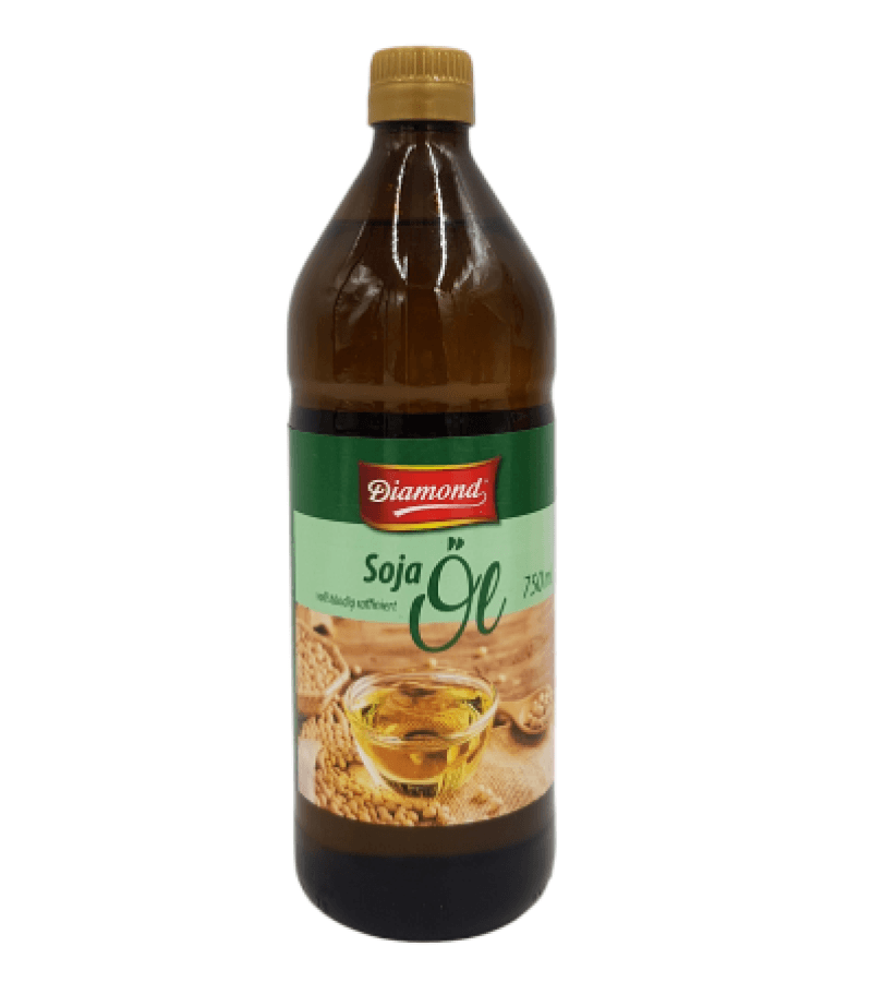 Olej Sojowy Rafinowany Diamond 750ml – Idealny do Smażenia - obrazek 1