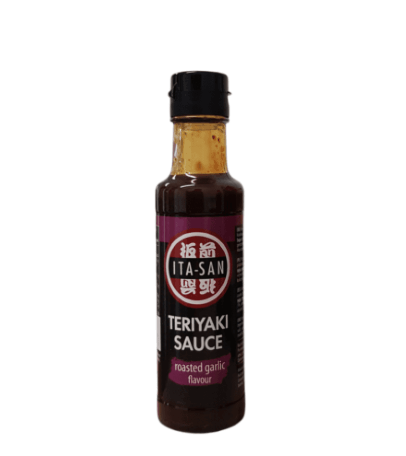 Sos Teriyaki ITA-SAN 150ml z Prażonym Czosnkiem – Wyrazisty Smak - obrazek 1