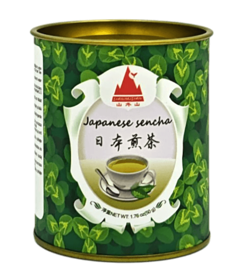 Herbata Sencha Japońska Shan Wai Shan 50g – Świeży Smak - obrazek 1