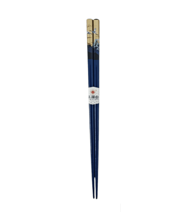 Pałeczki do Sushi Niebieskie 22,5 cm w Ozdobnym Etui GT - obrazek 3