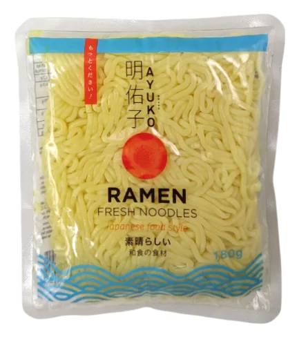 Makaron Ramen Świeży AYUKO 180g – Autentyczny Smak Japonii
