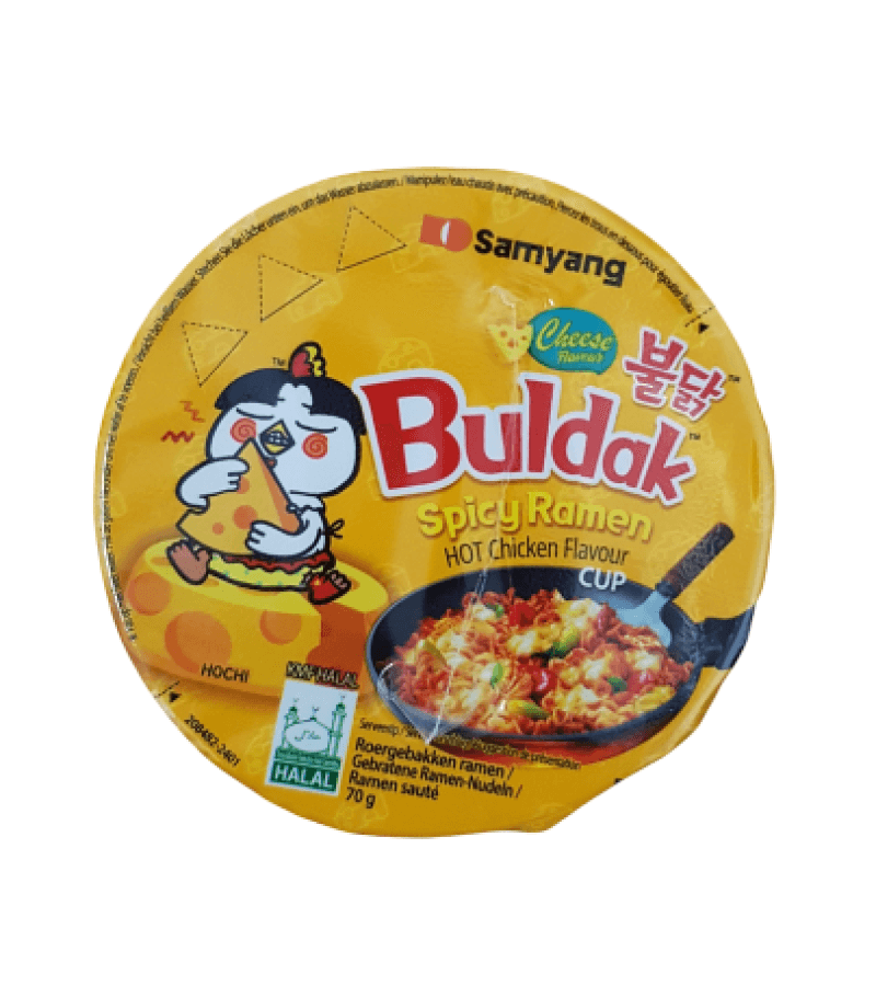 Samyang Ramen Buldak Serowy Ostry 70g – Makaron Instant - obrazek 2