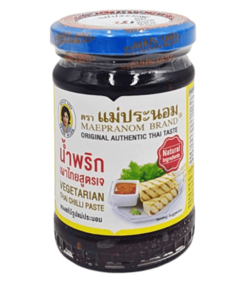 Pasta chili wegetariańska MAE PRANOM 228g – ostra i naturalna - obrazek 1
