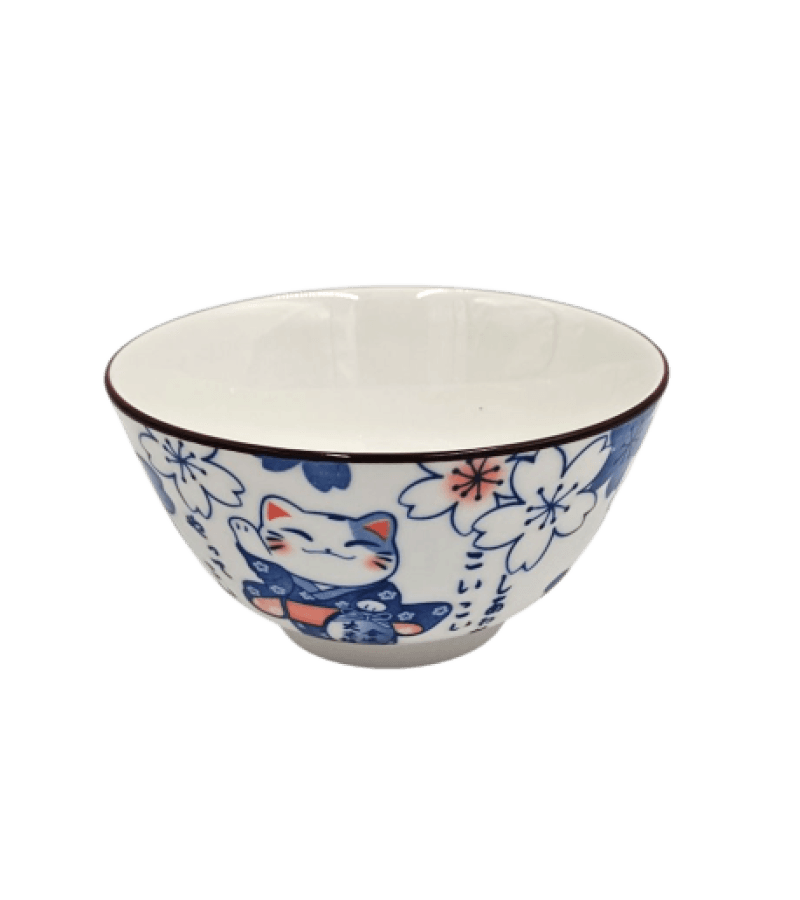 Miska ceramiczna Lucky Cat 11,5 cm – szczęśliwy talizman - obrazek 1