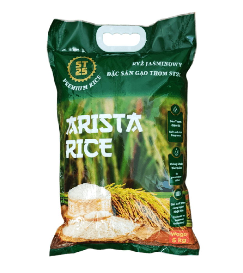 Ryż Jaśminowy ST25 ARISTA 5kg – Aromatyczny i Premium - obrazek 1