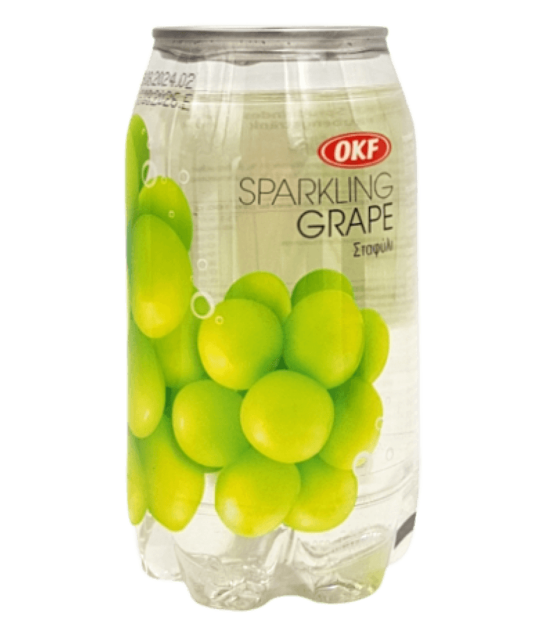 OKF Napój Gazowany Winogronowy 350ml – Orzeźwiający Smak - obrazek 2