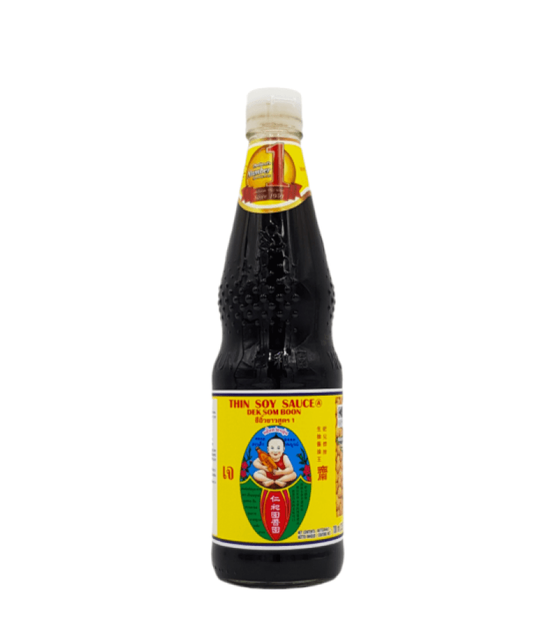 Sos Sojowy Lekki Thin Dek Som Boon 700 ml – Naturalny i Delikatny - obrazek 1