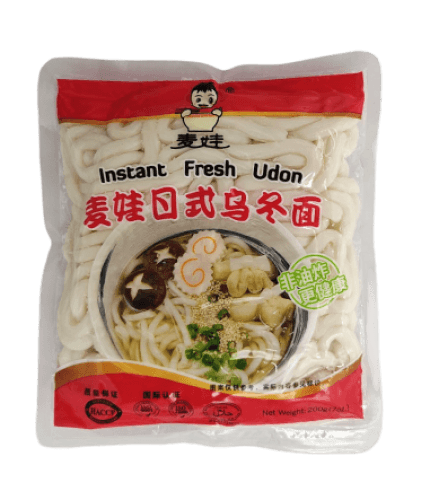 Świeży makaron udon Sanwa 200 g – autentyczny smak Japonii