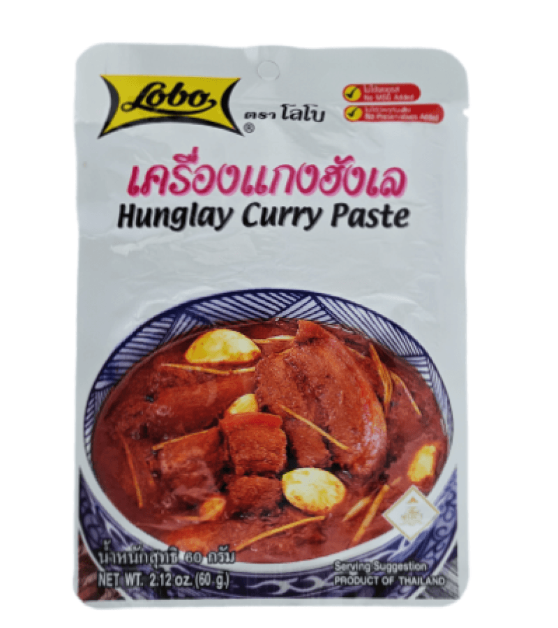 Pasta Curry Hunglay Tajska Lobo 60g – Autentyczny Smak Tajlandii - obrazek 1