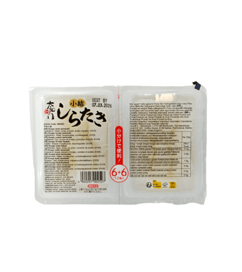 Makaron Shirataki Konjac Tai Yang Men 375g – Niskokaloryczny, Bezglutenowy - obrazek 1