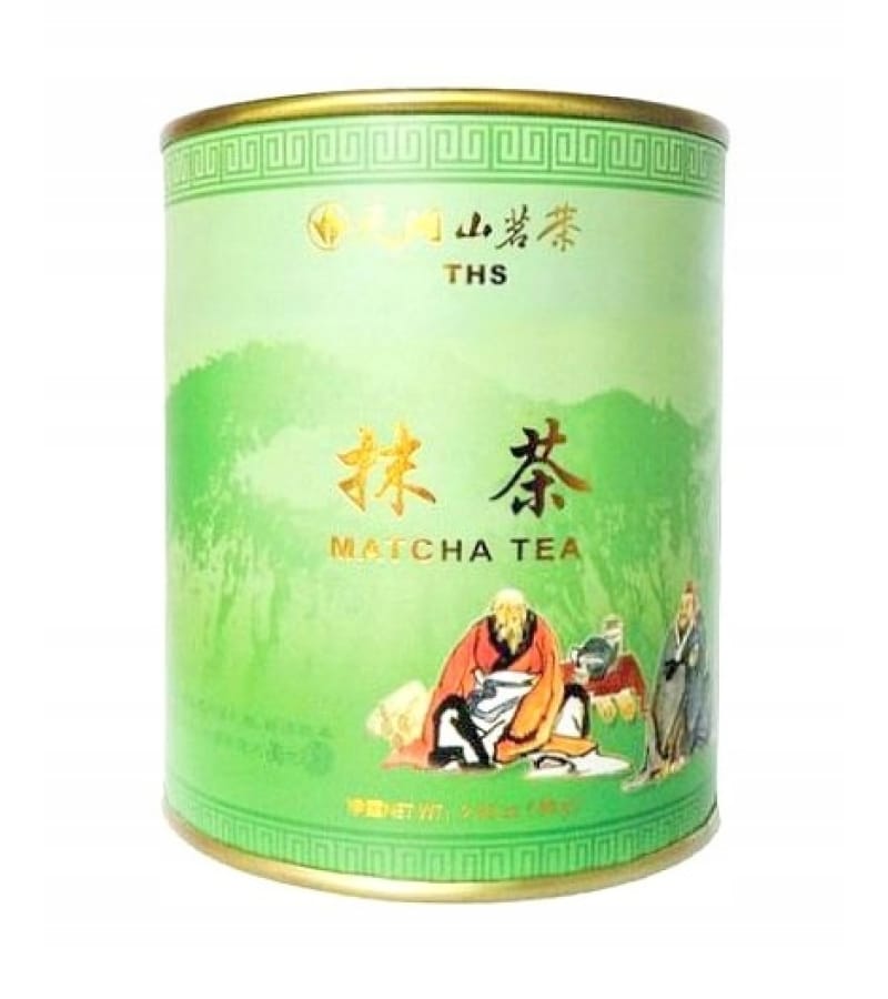 Herbata Matcha THS 80g – Naturalna Zielona Herbata w Proszku - obrazek 2