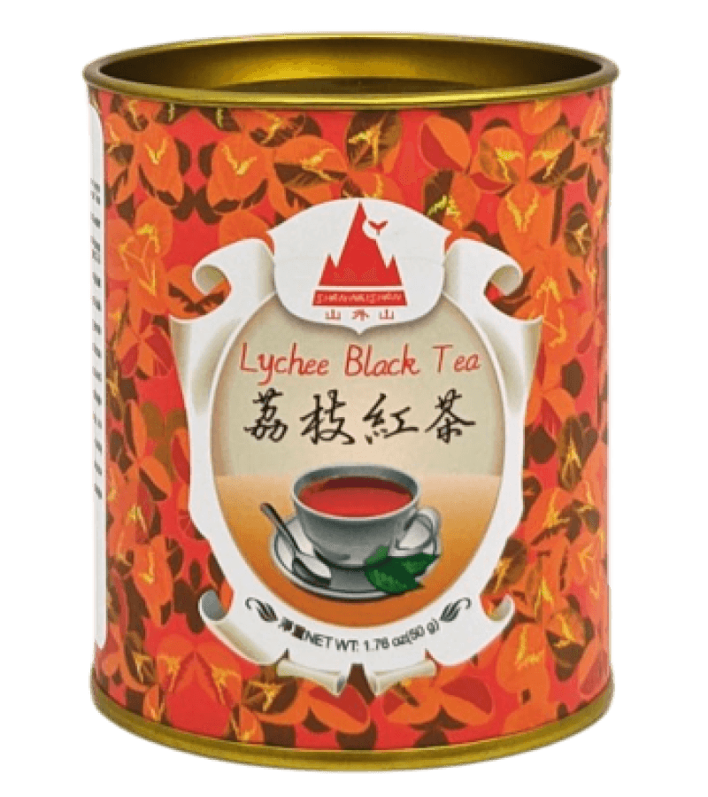 Herbata czarna z liczi SHAN WAI SHAN 50g – aromatyczna i wyjątkowa - obrazek 1