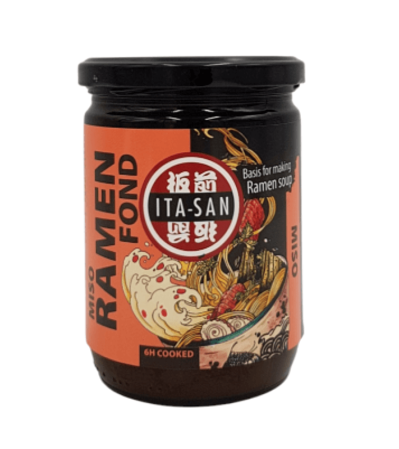 Bulion Ramen Miso ITA-SAN 440ml – Autentyczny Smak Japonii - obrazek 1