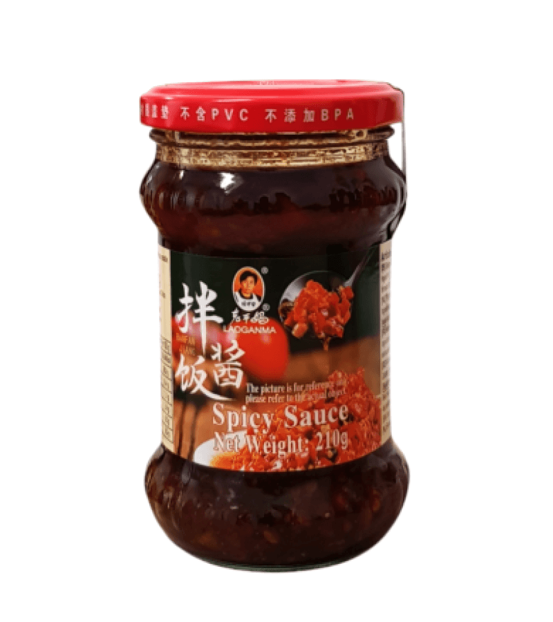 Ostry Sos Chili Ban Fan Jiang Lao Gan Ma 210g – Autentyczny Smak - obrazek 1