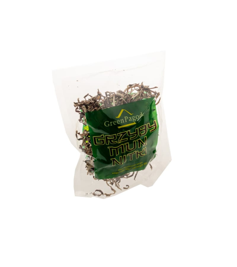 Grzyby Mun Suszone Nitki 50g GREEN PAGODA – Naturalny Smak - obrazek 1