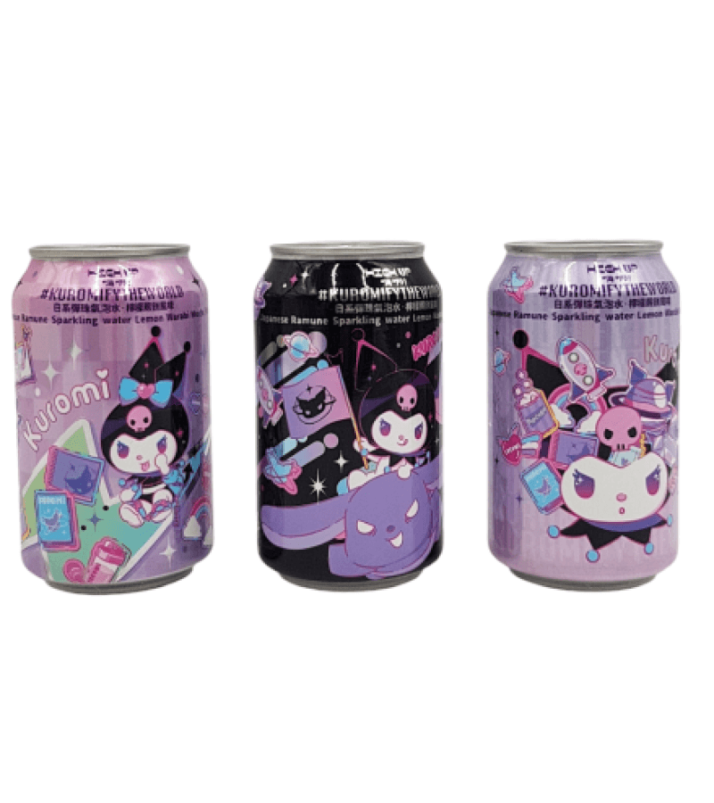 Kuromi HIGH UP 330ml – Gazowany napój cytrynowy, orzeźwiający - obrazek 2