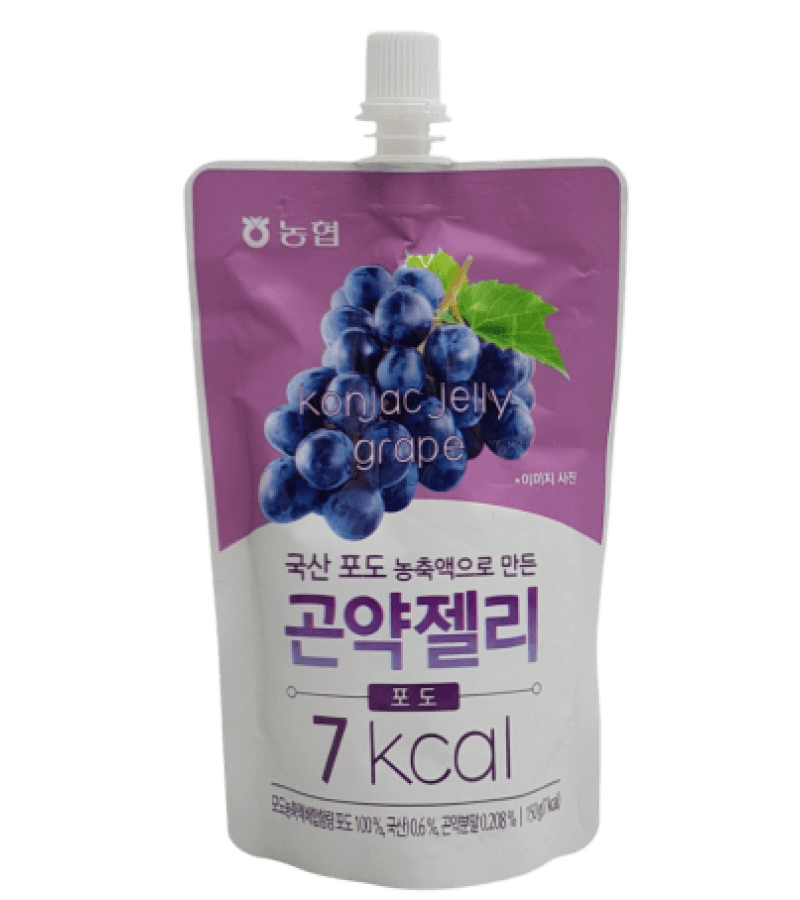 Galaretka Konjac Winogronowa Nonghyup 150g – Naturalna i Dietetyczna - obrazek 1