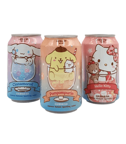 Sanrio HIGH UP 330ml – Gazowany Napój Ramune o Smaku Oryginalnym