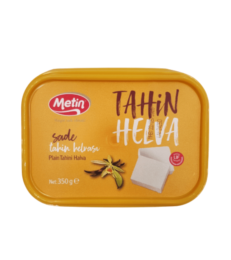 Chałwa waniliowa turecka METIN 350g – naturalny smak - obrazek 1