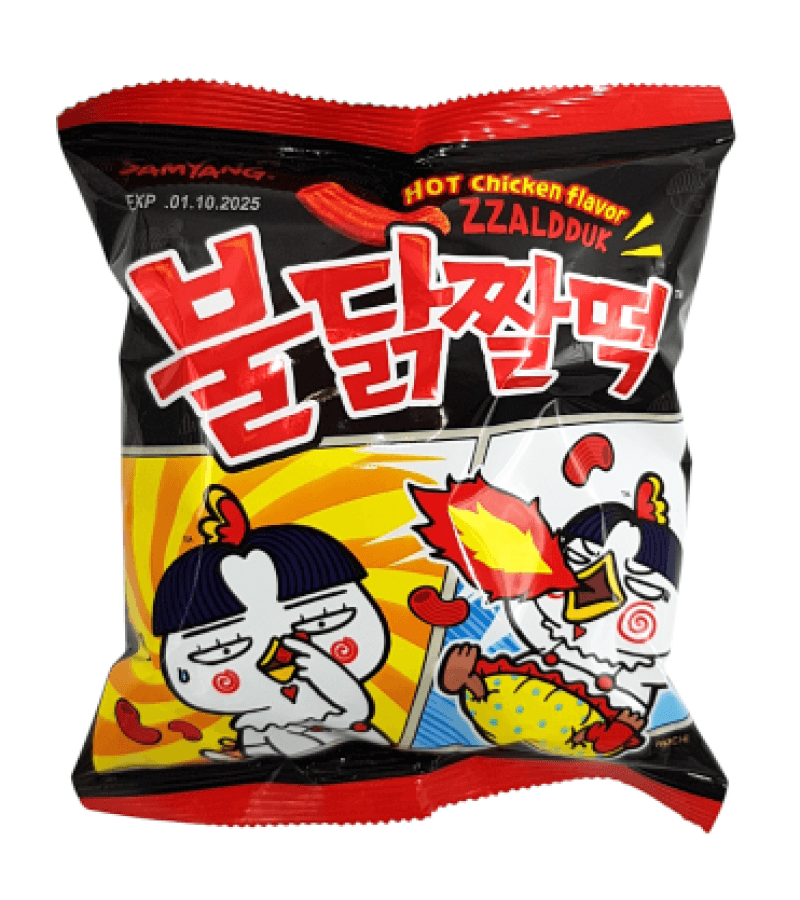 Chrupki Buldak Hot Chicken SAMYANG 120g – Ostry Smak Koreański - obrazek 1