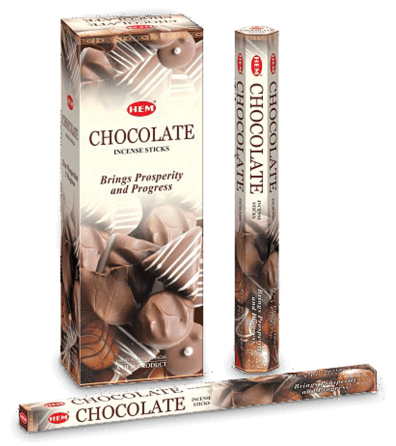 Kadzidełka Chocolate Hem 20 szt. – Aromat Czekolady - obrazek 1