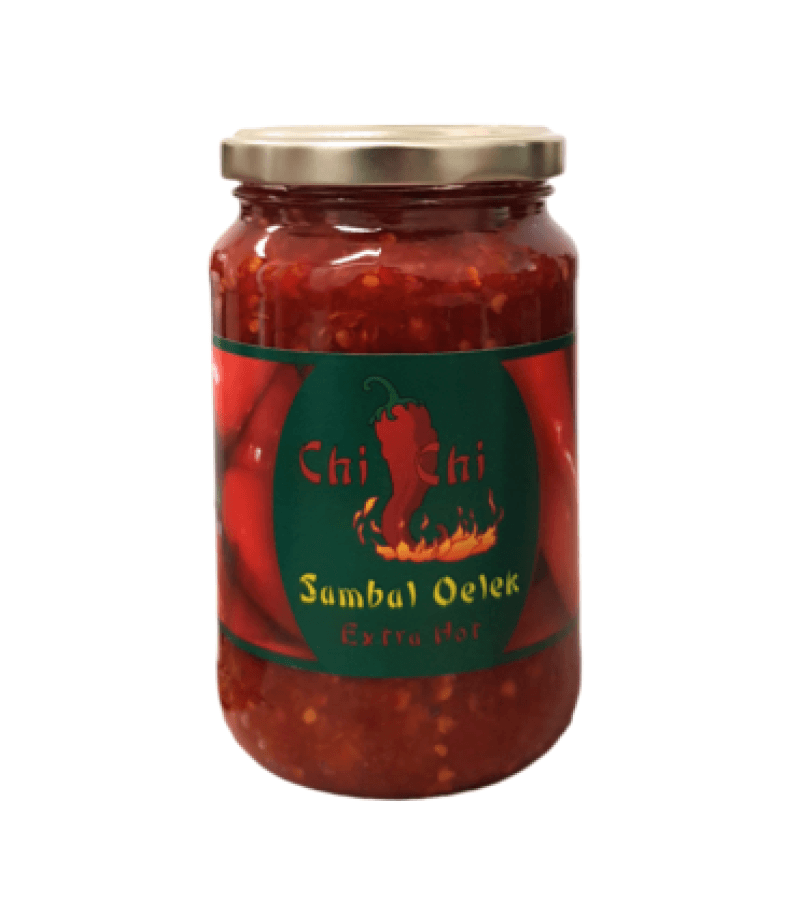Sambal Oelek Extra Hot 375g – Bardzo Ostry Sos Chili Chi Chi - obrazek 1