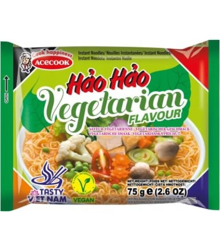 Zupka instant Hao Hao wegetariańska 75g ACECOOK – szybki smak