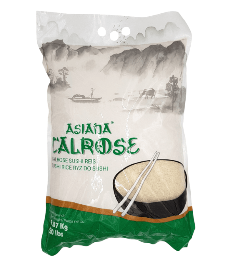 Ryż do sushi Calrose ASIANA 9,07kg – idealny do sushi - obrazek 1