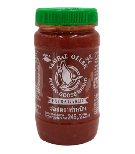 Sambal Oelek z Czosnkiem FG 245g – Ostry Sos Chili