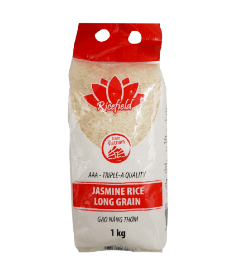 Ryż Jaśminowy Długoziarnisty RICEFIELD 1kg – Aromatyczny i Lekki - obrazek 1