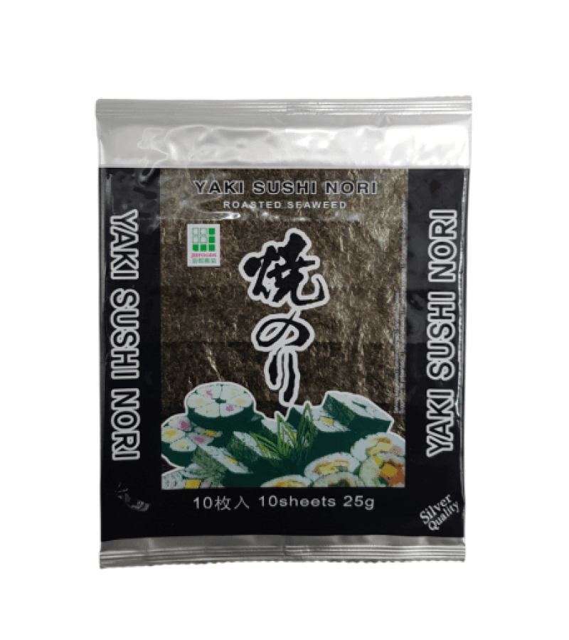 Nori do Sushi Yaki JHFOODS 10szt 25g – Premium Silver - obrazek 1