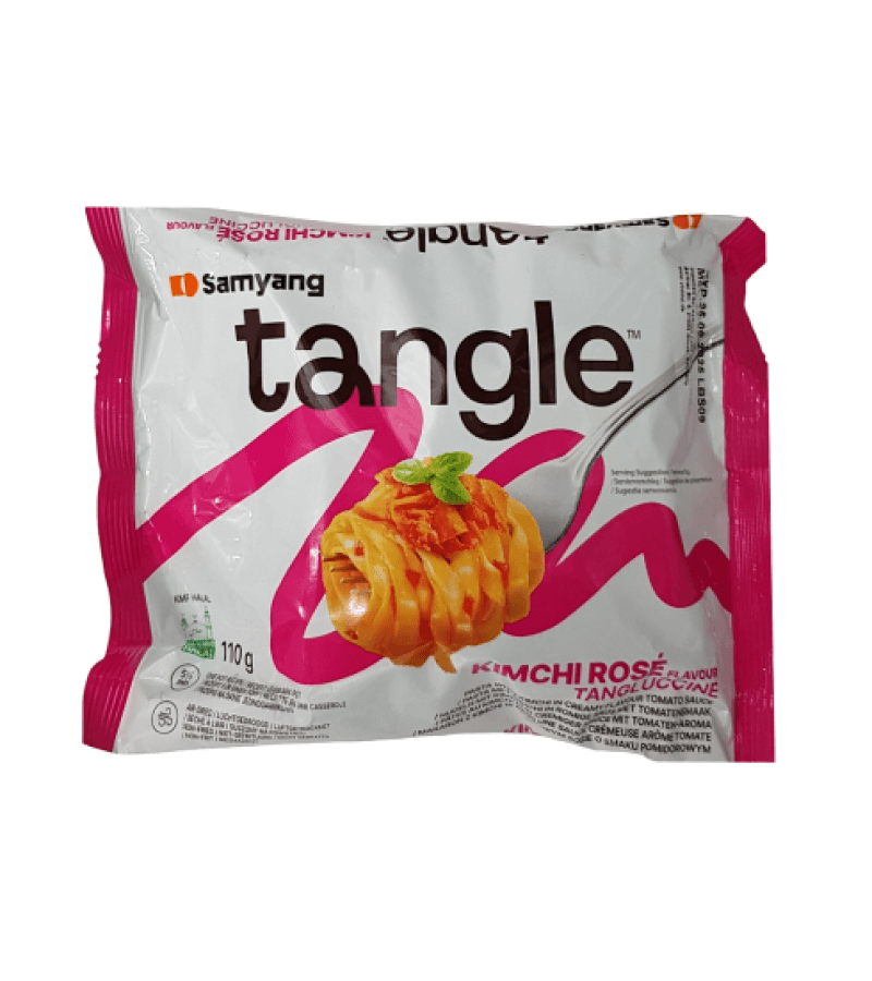 Samyang Tangle Makaron Instant z Kimchi w Sosie Pomidorowym 110g - obrazek 1