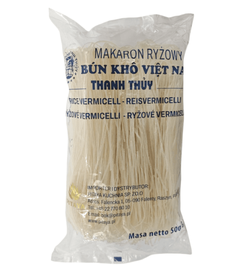 Makaron ryżowy Bun Kho M Thanh Thuy 500g – cienkie nitki - obrazek 1