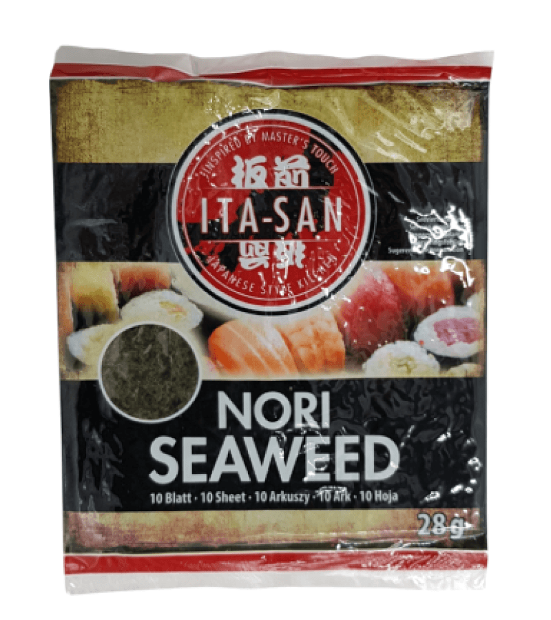 Nori do sushi Ita-San 10 szt. 28g – wysokiej jakości algi - obrazek 1