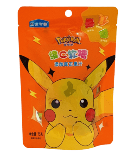 Żelki owocowe z witaminą C Pokemon LEDA 75g