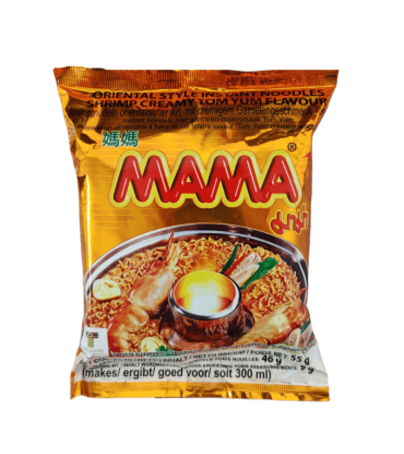 Zupka instant MAMA Tom Yum kremowa 55g – szybki smak Azji - obrazek 1