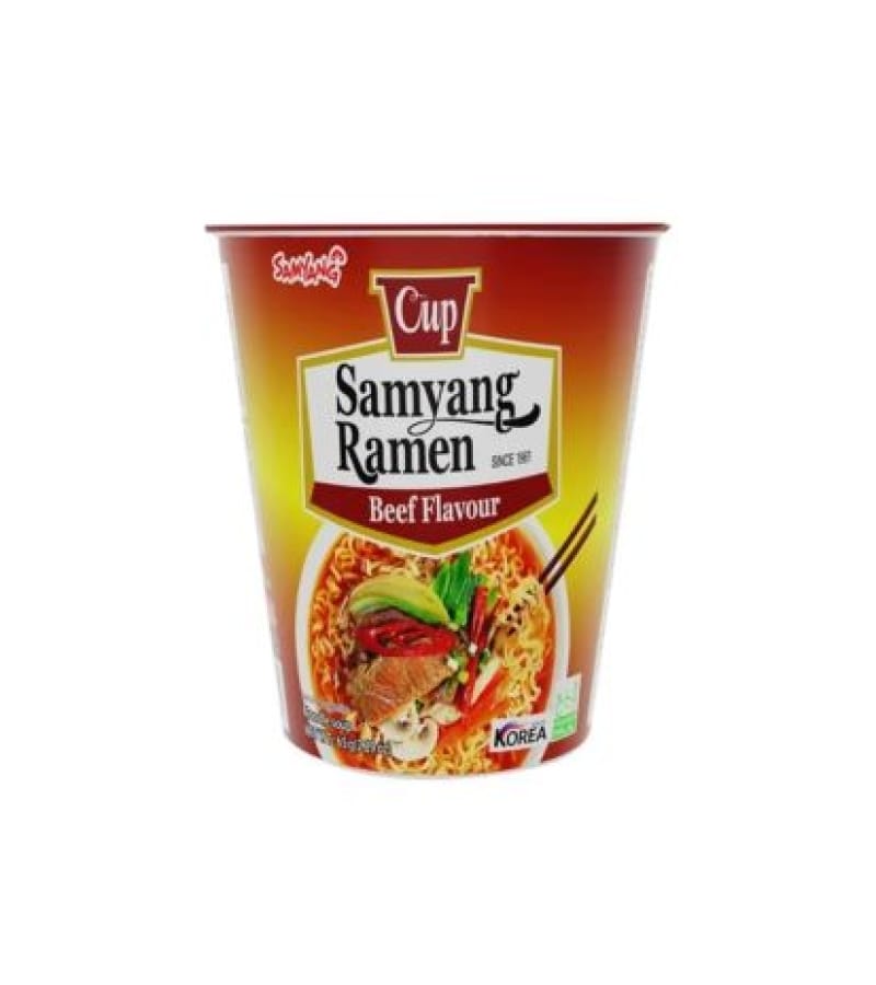 Samyang Zupka Ramen Wołowina 65g – Pikantny Kubek - obrazek 1